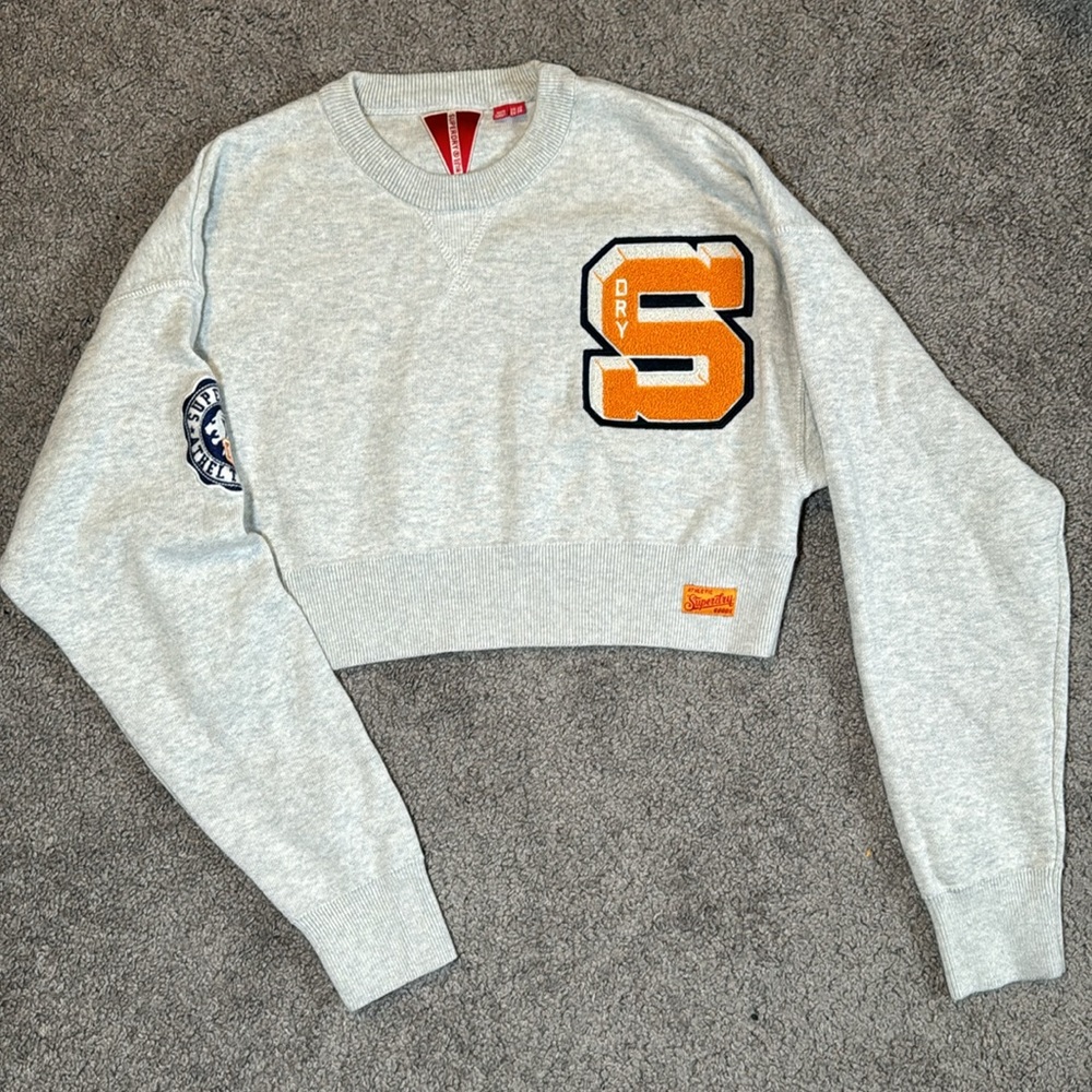 Superdry crop sweater